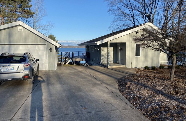 Private Waterfront Torch Lake Contemporary House