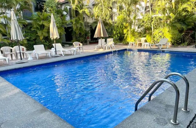 Puerto Vallarta Beautiful open Space 1 Bed. 1 Bath. Condo Steps from the Beach.