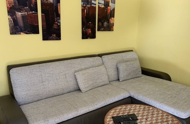 Quiet, central apartment with balcony