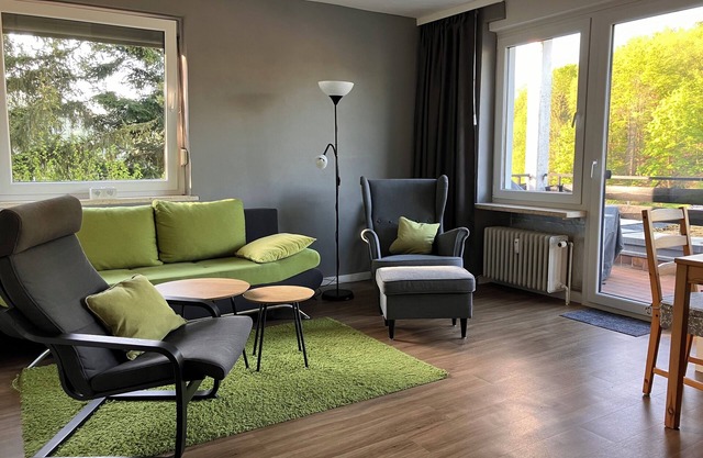 Quiet vacation oasis with a beautiful view over Bad Lauterberg