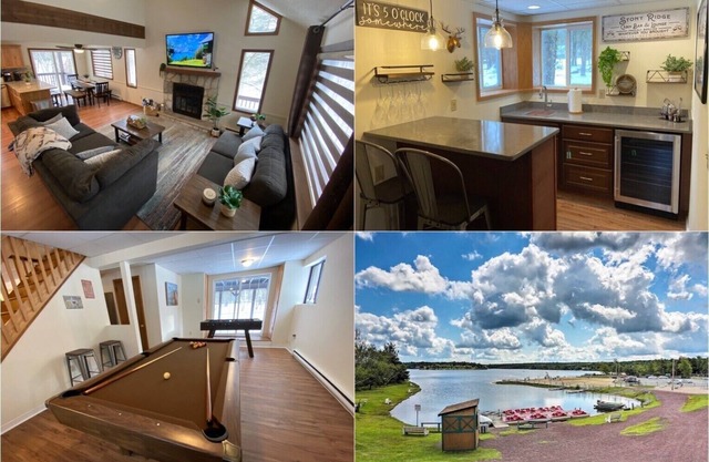 Quite Family Ski Cabin w/Bonus BR. Wet Bar, Pool Table and Foosball Table