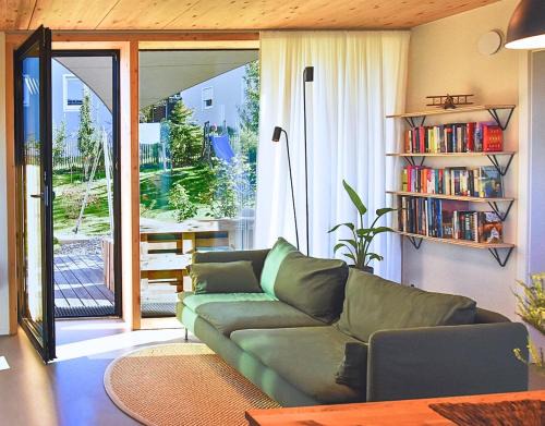 Rückzugsort in modernem Holzhaus
