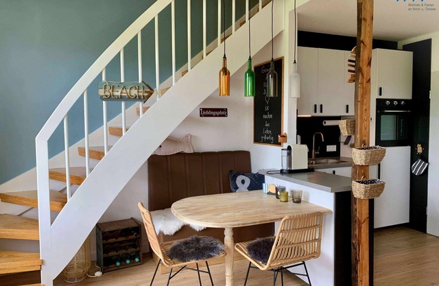 "Relax and feel good at the Residenz am Rosengarten on Wangerooge!"