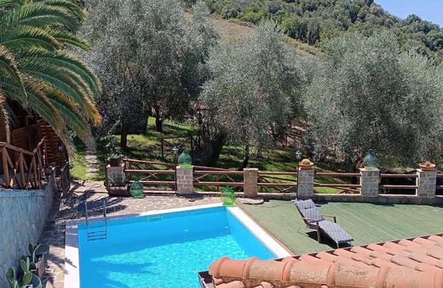 Relaxation and nature in Cilento: apartment with pool near the sea