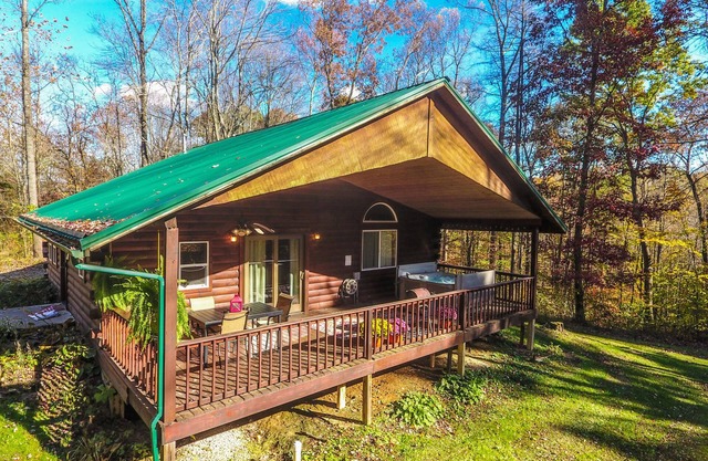 Remote Forest Edge Cabin offering comfort, seclusion near Hocking Hills