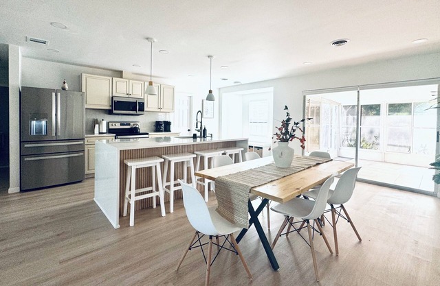 Renovated 3-bedroom house with new heated pool