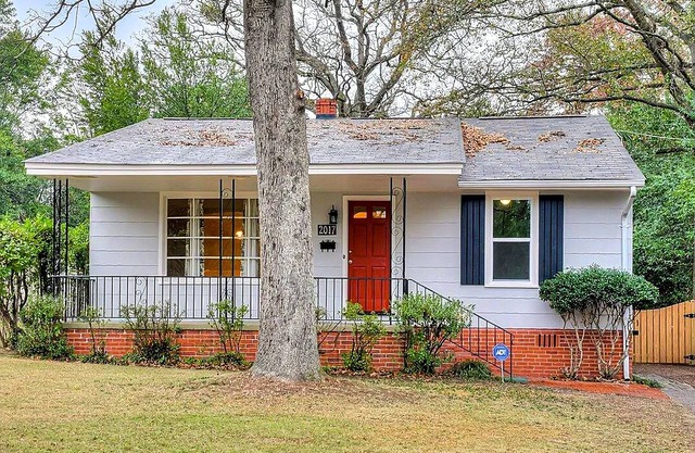 Renovated abode close to downtown with patio, W/D & enclosed yard - dog-friendly