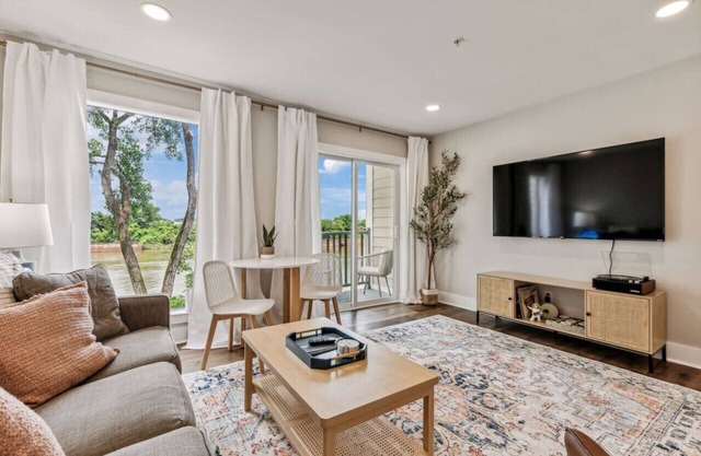 Renovated Chic, Riverfront Condo w/Pool
