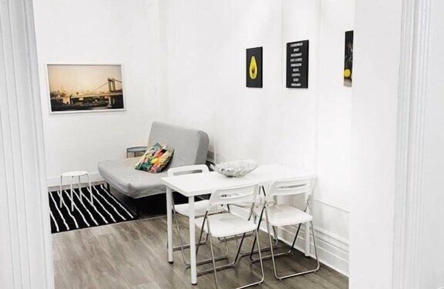 Renovated two bedroom located at cozy walkup townhouse at the heart of the beaut