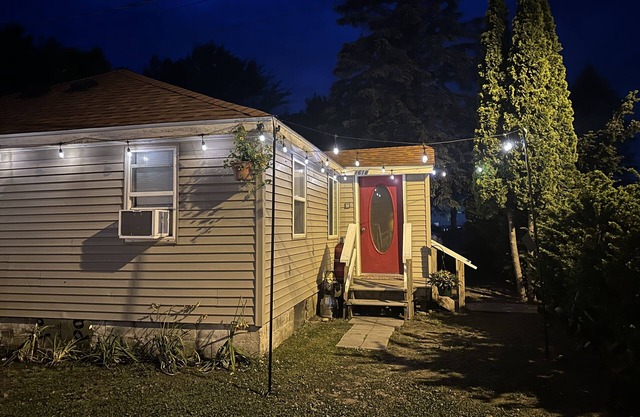 retreat next to Sylvan Beach