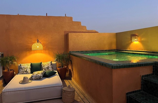 Riad Noor – With patio, terrace and pool – Kasbah, Medina of Marrakech