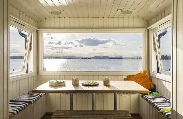 Right on the water within the city of Oslo