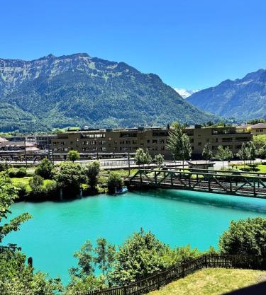River 1-Kissed Retreat with Iconic Jungfraujoch View