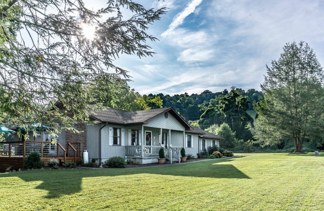 River Frontage and Mountain Views