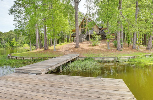 Riverfront Shelby Home w/Private Boat Dock!