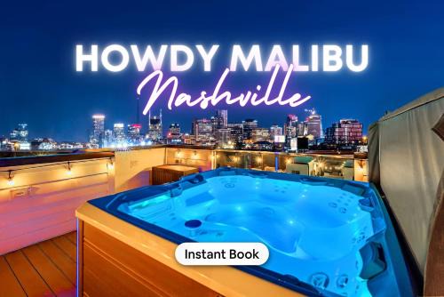 Rooftop Hot Tub City Views Pac-Man Pool Table