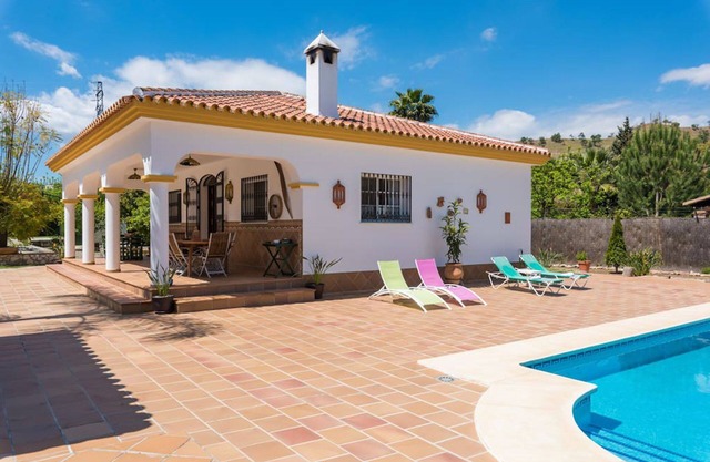 Rural House Vacation in Andalusia Spain, Coin (Málaga - Costa del Sol), in nature, qualit, with private swimming pool and gardens 5000 m2