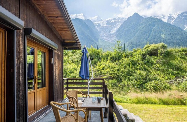Rustic chalet with garden in Chamonix