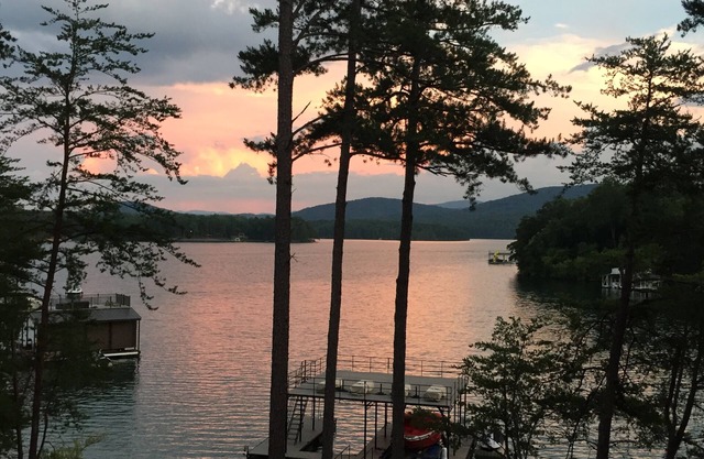 Rustic Elegance On Lake Blue Ridge With Spectacular Views