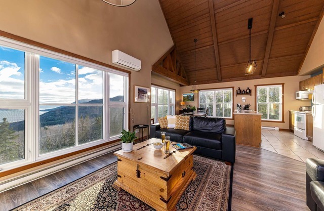 SPA & Mountain View - Condo Lapaix-Ski