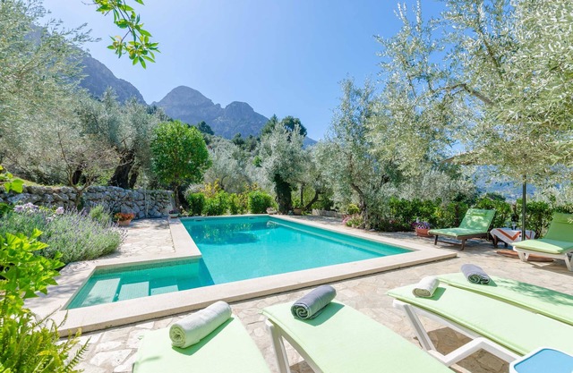 S'OLIVARET - Impressive villa with a private pool in amazing mountainous surroundings. Fre