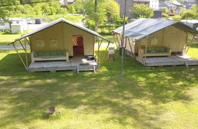 Safaritent op Camping la Douane