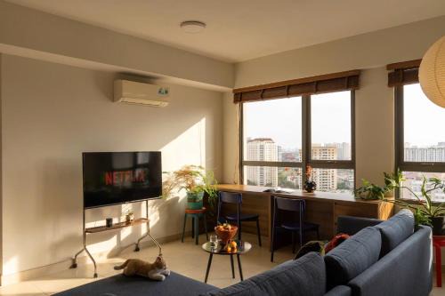 Saigon Chill River Gate Riverside District 4 Loft