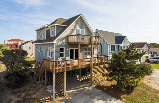 Salty Vibes/2 Blocks to Beach/Close Beach Access/Wright Memorial & Ocean Views