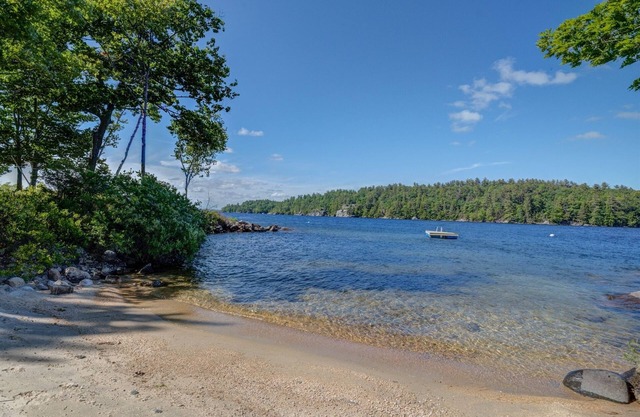 SANDY BEACH! Northeast shore of Frye Island