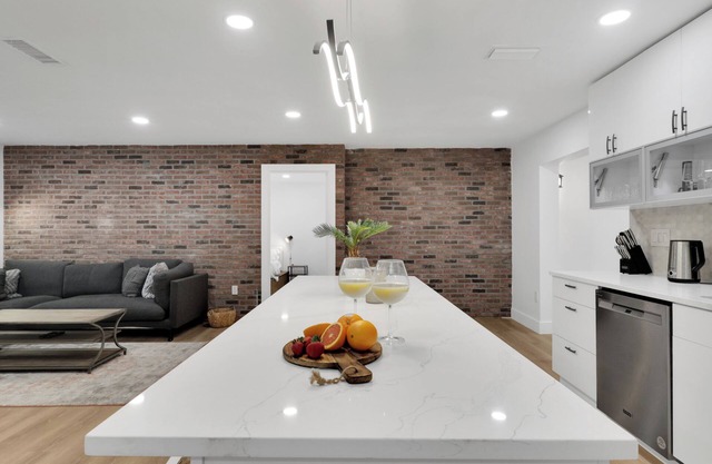 Sarasota escape awaits- a 4-bedroom, 2-bathroom home featuring a brand-new pool.