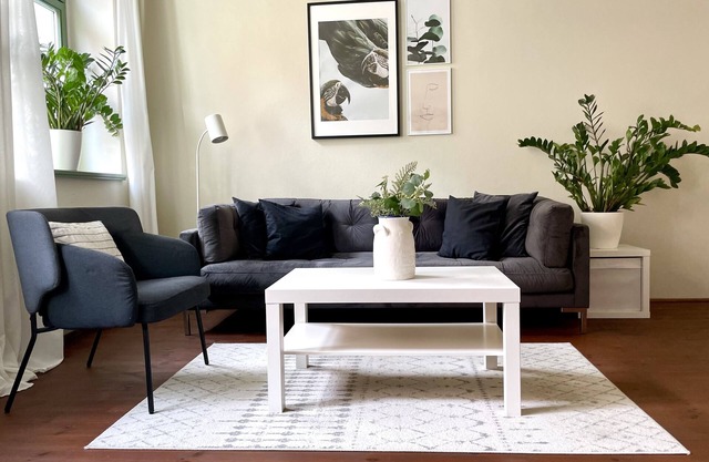 Scandinavian 2-zi Apartment im Zentrum + Balkon