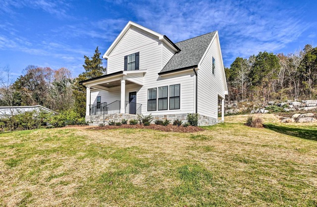 Scenic Mtn Retreat w/Wooded Backyard + Fire Pit!
