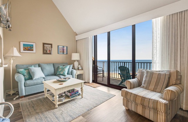 Sea Colony ninth floor condo with shared pool, hot tub & ocean views