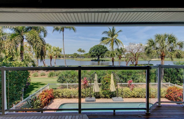 Sea Glass Serenity: Exceptionally Updated Pool Home w/Serene Lakeside Views!
