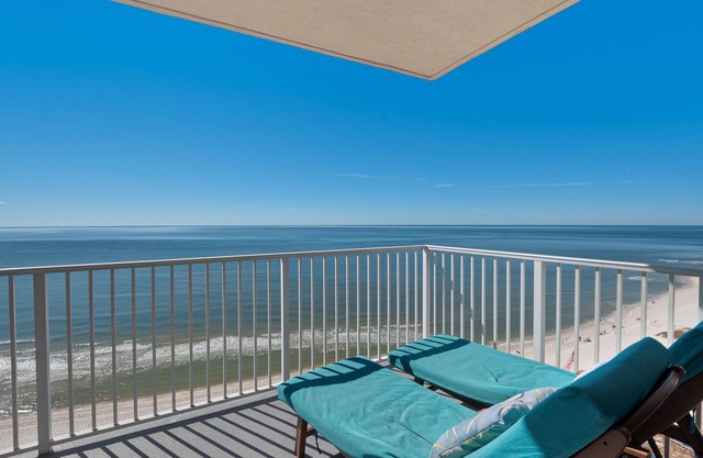 SEAWIND1209! STUNNING GULF VIEWS FABULOUS BALCONY FUR!