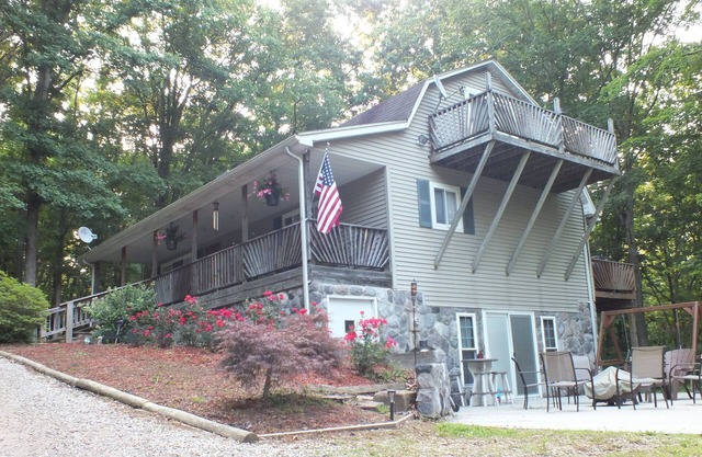 Secluded 3-Level Home! Luxury & Tranquility on 8 Acres Bordering Brush Creek!