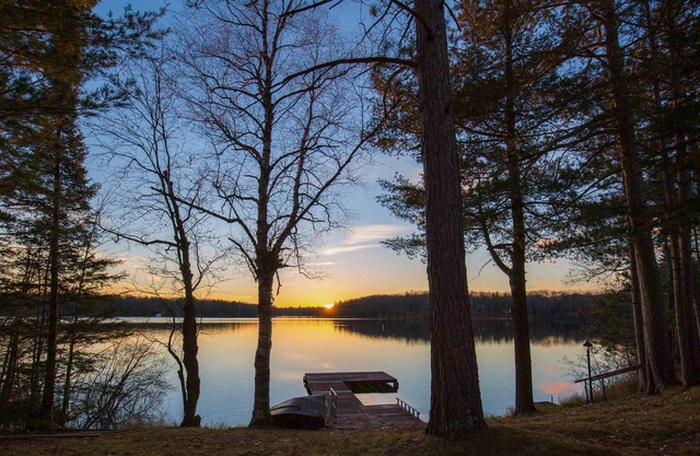 Secluded 5-Acre Getaway w/ Dock on Black Oak Lake!