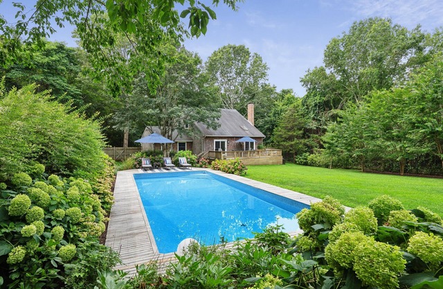 Secluded East Hampton Retreat with Pool and Prime Location
