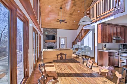 Secluded Hilltop Columbia Home with Deck and Views!