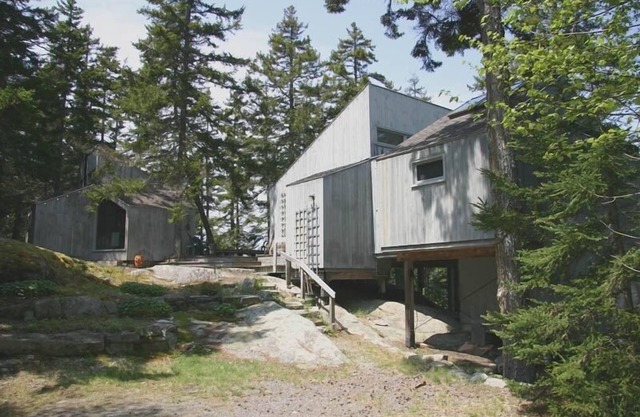 Secluded Home Offers Water Access, Stunning Harbor and Island Views