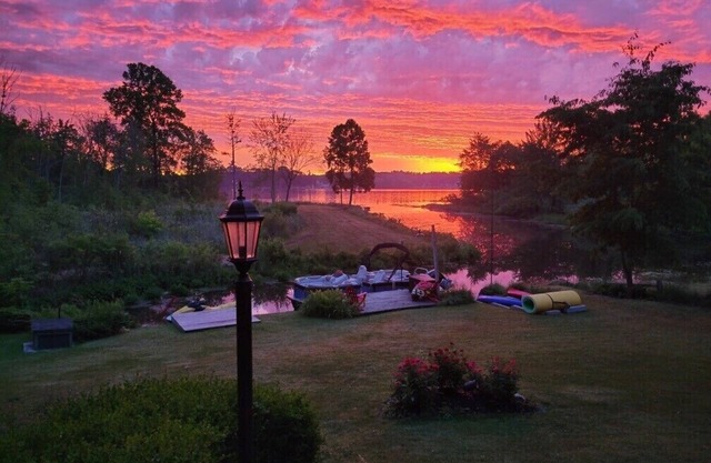 Secluded Mid Century Modern Hutchins Lake Property on 12 acres