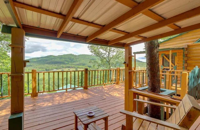 Secluded Mountain Cabin with Decks and Gazebo!
