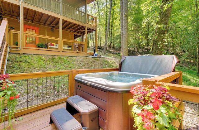 Secluded Murphy Vacation Rental w/Private Hot Tub