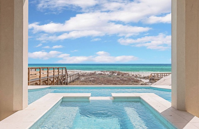 Selah at the Sea|Private Beach Access|Gulf Front Home w/Private Pool|Golf Cart
