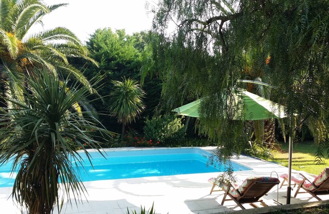 Self-contained accommodation in a beautiful villa with swimming pool, a true haven of peace