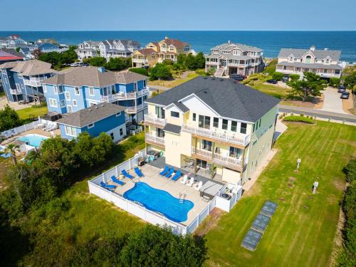 Semi-Oceanfront Retreat with Pool Theater Elevator