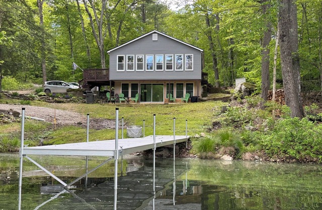Serene Lakefront Home: Dock, Kayaks, & Game Room on Pawtuckaway Lake, Corner Lot