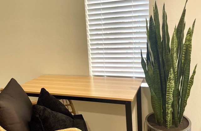 Serenity Casita perfectly equipped for traveling professionals in Bakersfield!