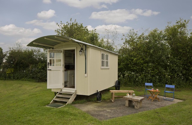 Shepherds Hut for two located on the east yorkshire coast