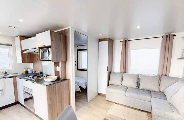 Siblu – Good Anse Beach * - Mobil home Serenity 3 hp Signature with air conditioning 8 people